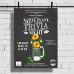 Native Plant Trivia Night poster