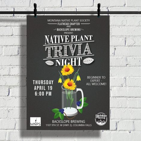 Native Plant Trivia Night poster
